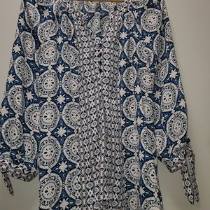 Counterparts | Printed | Tie 3/4 Sleeves